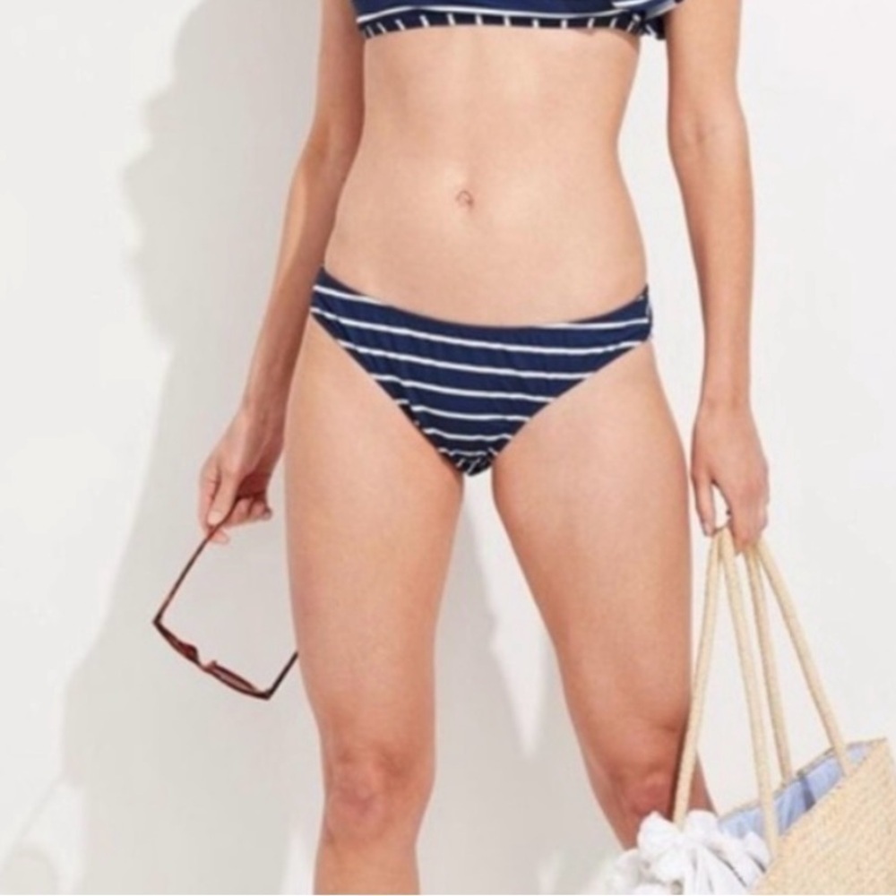 Vineyard Vines Break Stripe Classic Swim Bottom Navy Stripe Sz XXL NEW